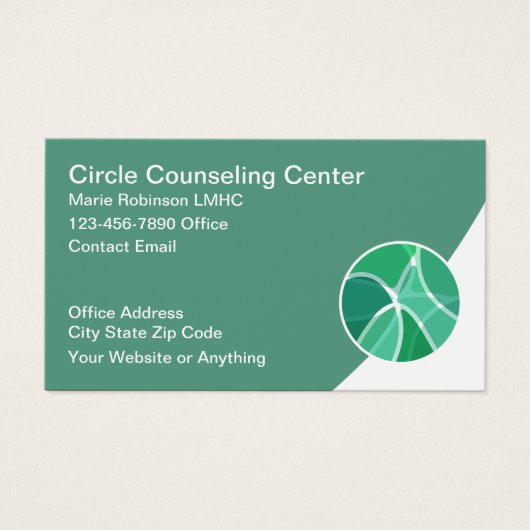 Mental Health Counseling Modern Minimalist (正面)