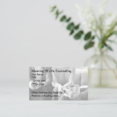 Mental Health Counseling Psychotherapy Appointment 名刺 (スタンド正面)