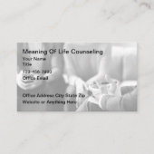 Mental Health Counseling Psychotherapy Appointment 名刺 (正面)