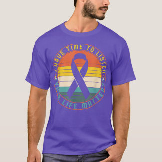 Mental Health Counselor Suicide Prevention Awarene Tシャツ