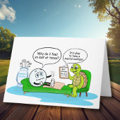 Mental Health Get Well, Golf Humor for Support カード