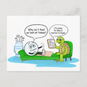 Mental Health Get Well, Golf Humor for Support ポストカード (正面)