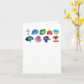 Mental Health Inside Out 2ステッカー カード (黄色い花)