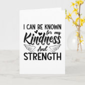 Mental Health Kindness And Strength Anxiety Anxie カード (黄色い花)