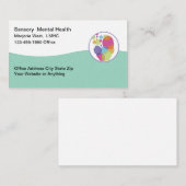 Mental Health Licensed Mental Health Counselor 名刺 (正面/裏面)