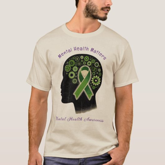 Mental Health Matters – Awareness T-Shirt Tシャツ (正面)