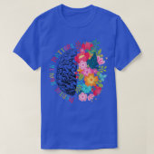 Mental Health Matters Gift Human Brain Illness Awa Tシャツ (デザイン正面)