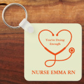 Mental Health Nurse Keychain Tiny Reminders キーホルダー (正面)
