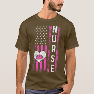 Mental Health Nurse Nursing Rn 5203 2376 Tシャツ