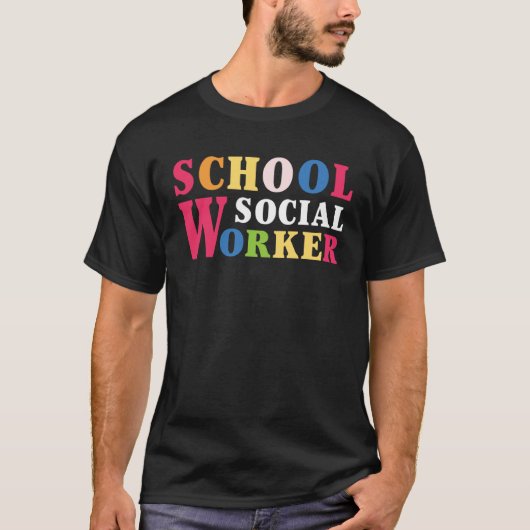Mental Health Therapist School Social Worker Gradu Tシャツ (正面)