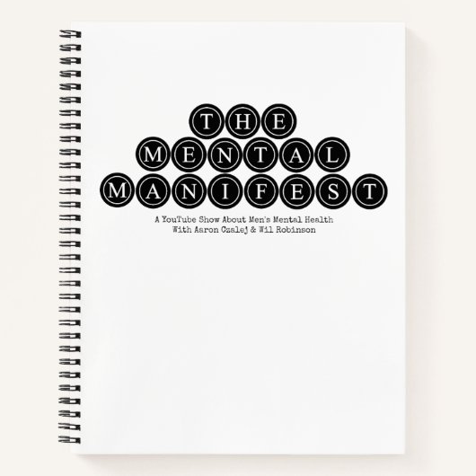 Mental Manifestノートブック ノートブック (正面)