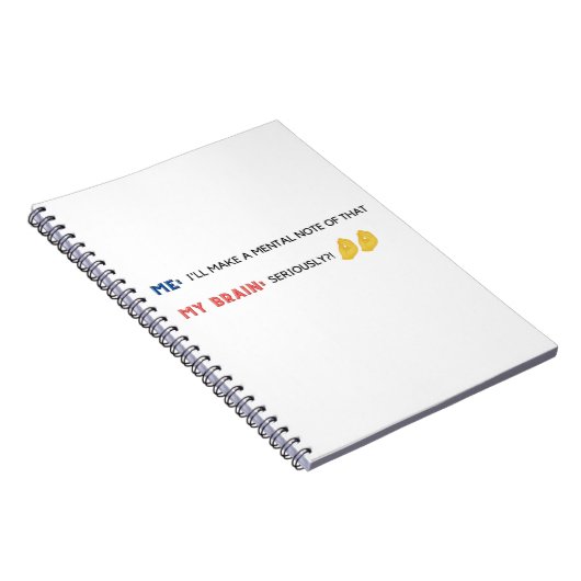 Mental Notes絵文字おもしろい日記 ノートブック (右側)