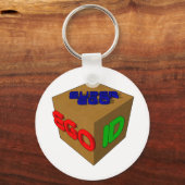 MentalBlock キーホルダー (正面)