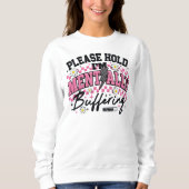 Mentally Buffering スウェットシャツ (正面)