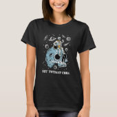 Mentally Ill Totally Chill Skeleton Astronaut Ment Tシャツ (正面)