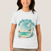 mentally on vacation design トライブレンドＴシャツ (正面)