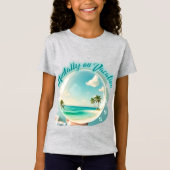 mentally on vacation design tシャツ (正面)