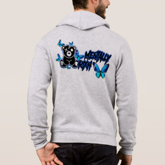 MentalRixh x非常に珍しいZipUp パーカ