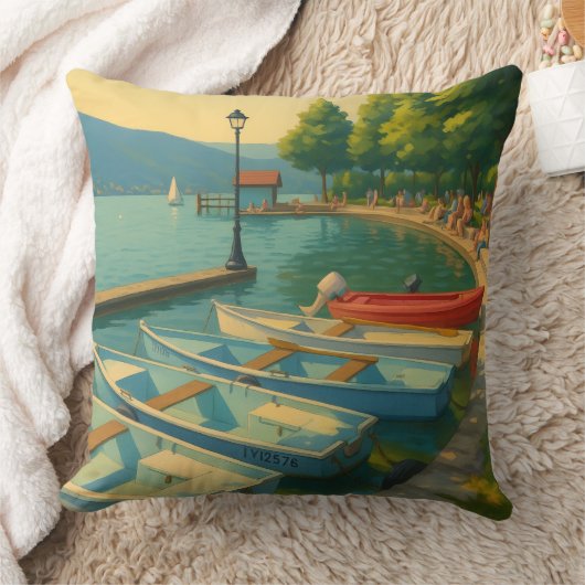 Menthon Saint Bernard クッション (ブランケット)