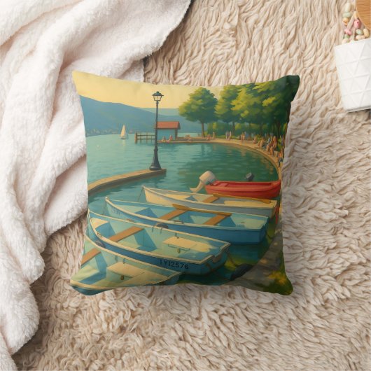 Menthon Saint Bernard クッション (ブランケット)