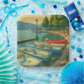 Menthon Saint Bernard ペーパープレート (パーティー)