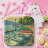 Menthon Saint Bernard ペーパープレート (パーティー)