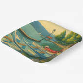 Menthon Saint Bernard ペーパープレート (傾斜あり)