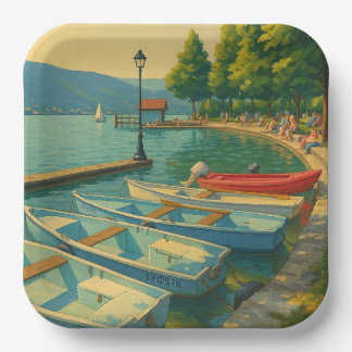 Menthon Saint Bernard ペーパープレート