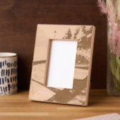 Menthon Saint Bernard レーザー彫刻フレーム (左)