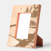 Menthon Saint Bernard レーザー彫刻フレーム (左)