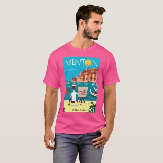 Mentonポスター Tシャツ (正面フル)