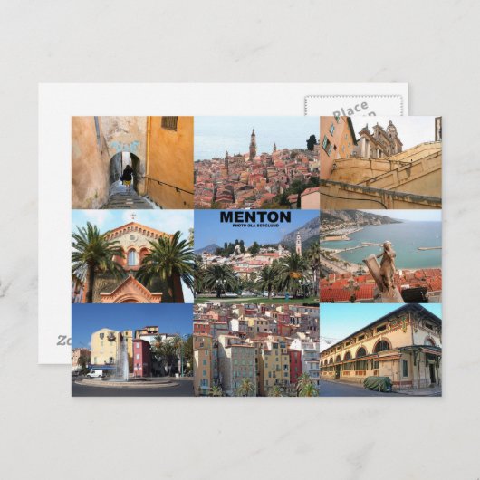 Menton ポストカード (正面/裏面)