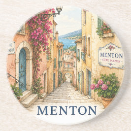 Menton Charming Old Town Alley coasters コースター