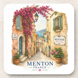 Menton Charming Old Town Alley coasters コースター