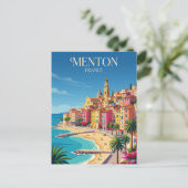 Menton France ポストカード (スタンド正面)