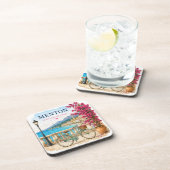 Menton French Riviera bicycle coasters コースター (右側)