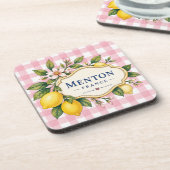 Menton Lemon Cote d Azur coasters コースター (左側)