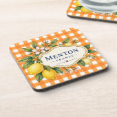 Menton Lemon Cote d Azur coasters コースター (左側)