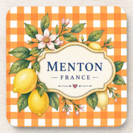 Menton Lemon Cote d Azur coasters コースター