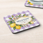 Menton Lemon Cote d Azur coasters コースター (左側)