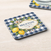Menton Lemon Cote d Azur coasters コースター (左側)