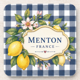 Menton Lemon Cote d Azur coasters コースター