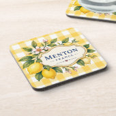 Menton Lemon Cote d Azur coasters コースター (左側)