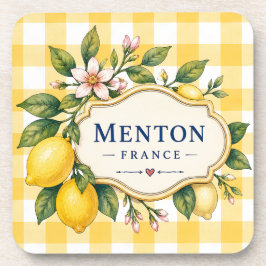 Menton Lemon Cote d Azur coasters コースター