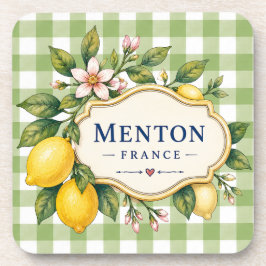 Menton Lemon Cote d Azur coasters コースター