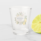 Menton Lemon French Riviera Shot Glass ショットグラス (裏面)