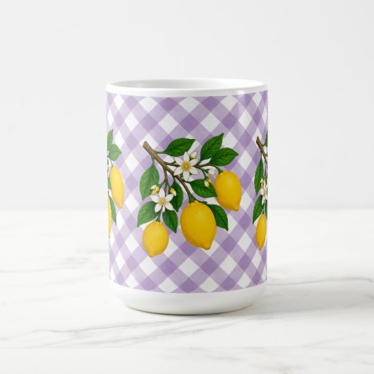 Menton Lemon Two-Tone Mug コーヒーマグカップ (中央)
