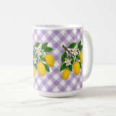 Menton Lemon Two-Tone Mug コーヒーマグカップ (正面右)