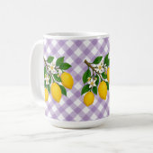 Menton Lemon Two-Tone Mug コーヒーマグカップ (正面左)