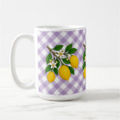Menton Lemon Two-Tone Mug コーヒーマグカップ (左)